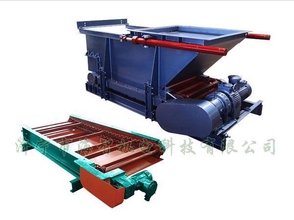 鏈板式給料機包括電控系統(tǒng)，電控系統(tǒng)包括就地控制系統(tǒng)和/或遠程控制系統(tǒng)